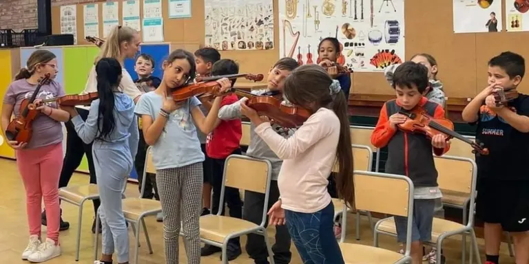 Assajos, concerts, tallers i molta música a la 'Setmana Musical' de l'escola Municipal de Música de Pineda