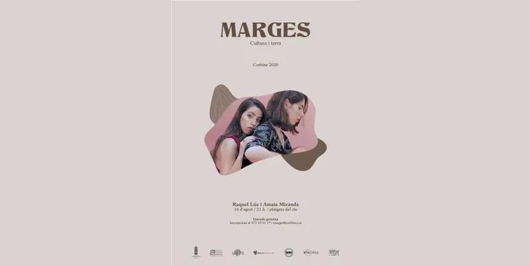 Raquel Lúa al Marges de Corbins aquest diumenge 16 d'agost.