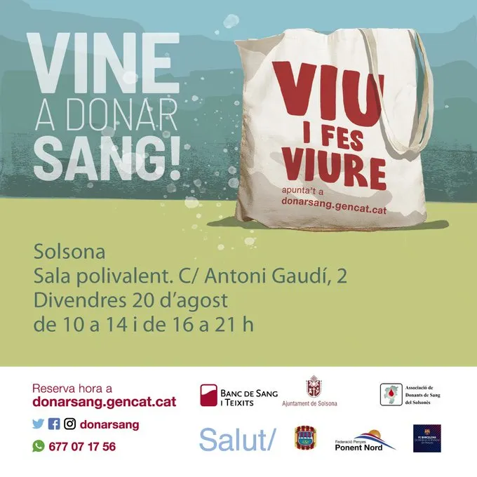 La Penya Barcelonista de Solsona i Comarca promou un acapte extraordinari de sang