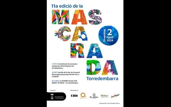 Torredembarra es prepara per a l’onzena edició de la Mascarada d'estiu