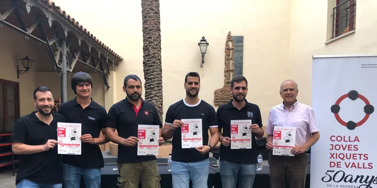 El 3de9 amb folre i el 5de8, objectius de la Joves de Valls al Pati