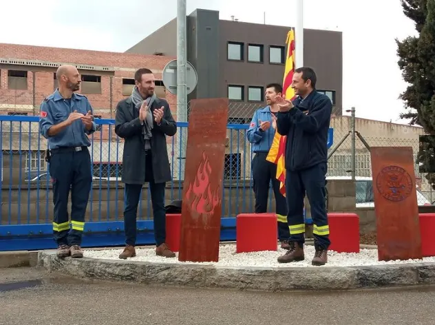 El parc de bombers de Caldes, el més antic de la zona amb membres voluntaris, compleix 40 anys