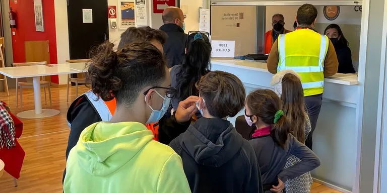 L'aeroport Andorra-la Seu acull un simulacre de facturació i controls abans d'iniciar els vols regulars