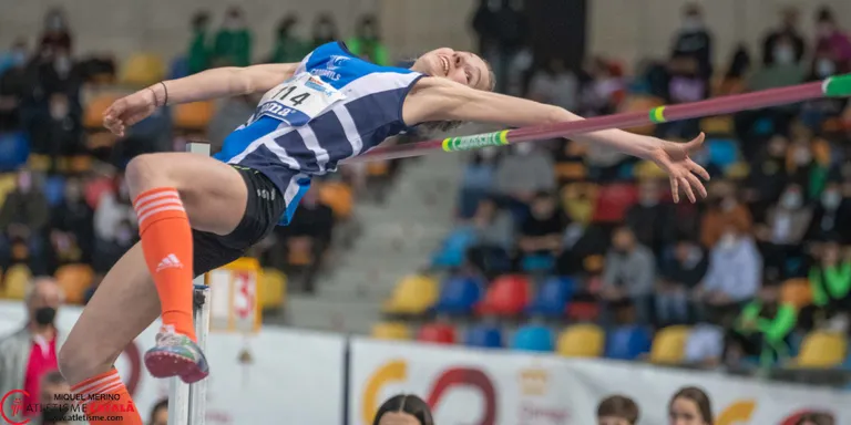 Sofia Rubio queda sots campiona d’Espanya S-16 en salt d’alçada