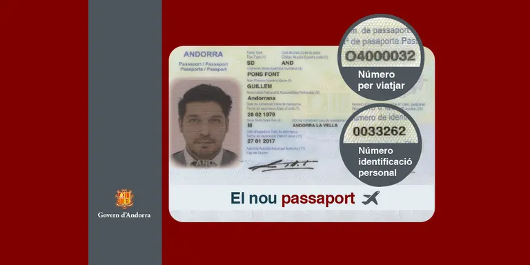 Es posa en funcionament el nou passaport andorrà