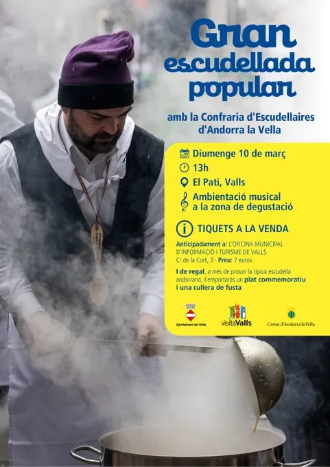 Torna l’Escudellada Popular amb Andorra la Vella