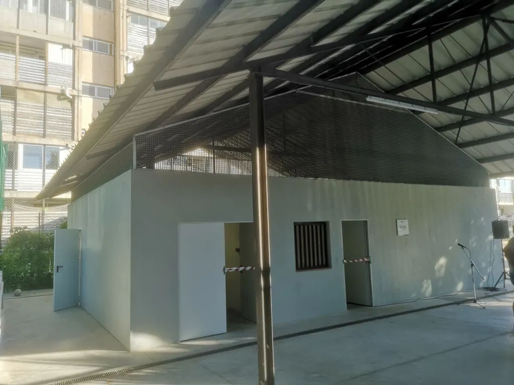 Reformada la pista de Lluís Guardiola