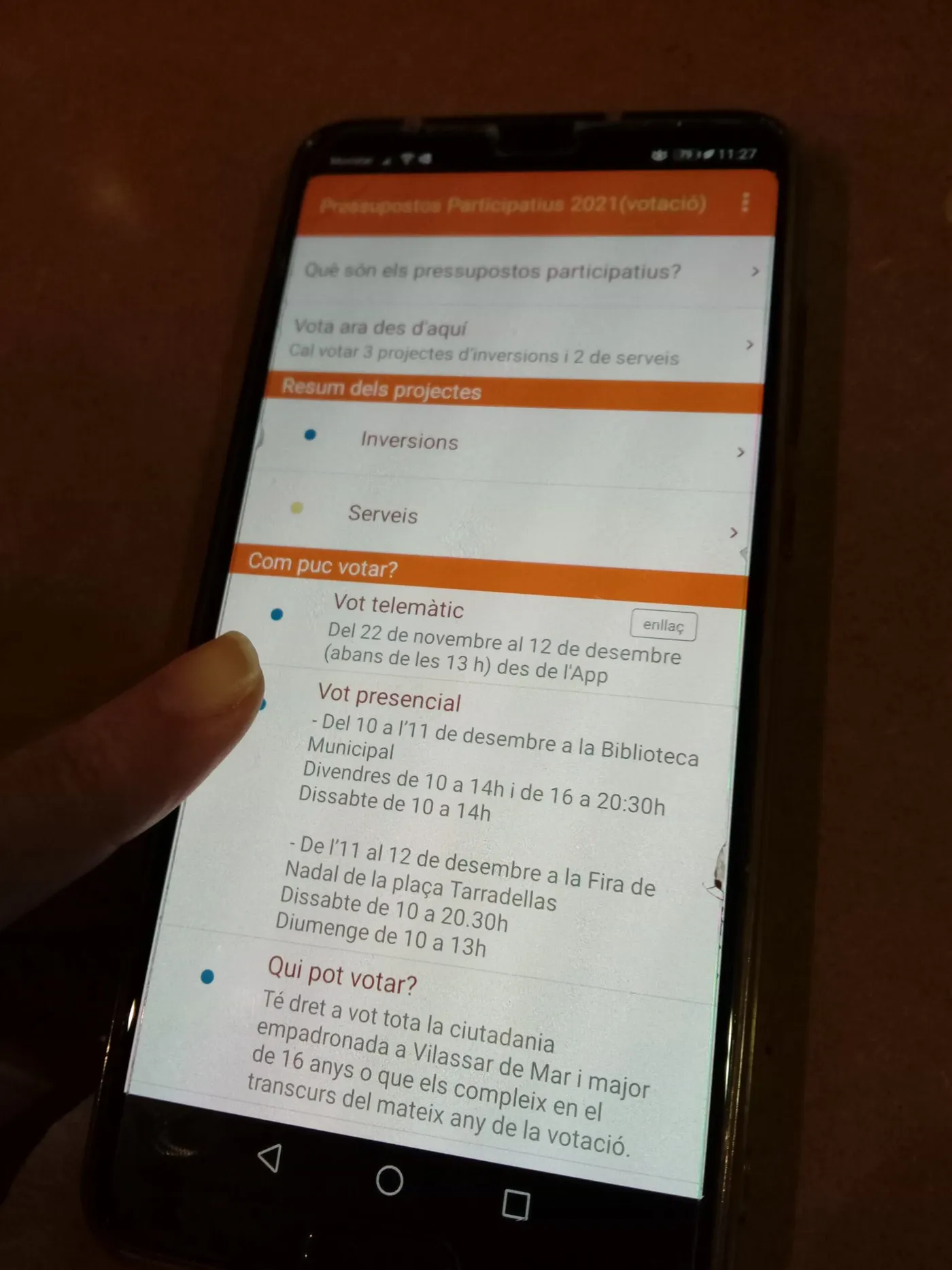 Obertes les votacions als Pressupostos participatius 2021