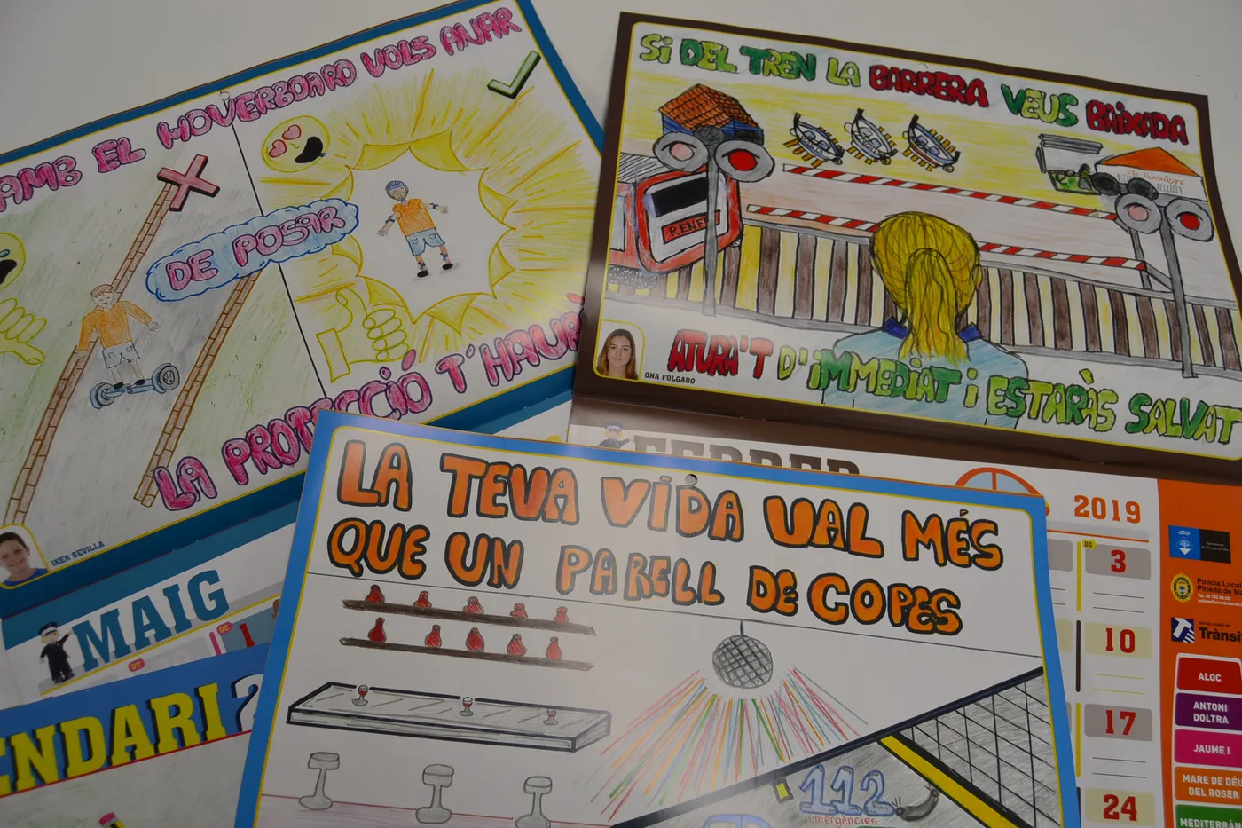 Aquest dijous es presenta el calendari d'educació viària 2020