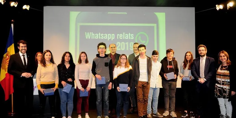Lliurats a Sant Julià de Lòria els premis de la 3a edició del concurs WhatsApp Relats
