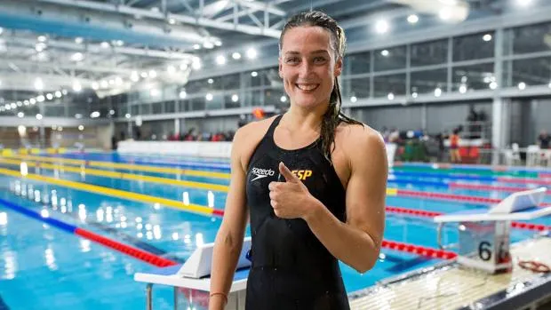 Mireia Belmonte, Jessica Vall i Àfrica Zamorano fan la mínima olímpica per Tòquio