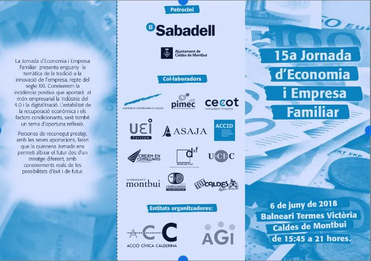 La digitalització d'empreses i l'esport femení a la Jornada d'Economia i Empresa Familiar