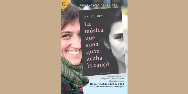 L'escriptora Marta Grau presenta a la Seu d'Urgell el llibre 'La música que sona quan acaba la cançó'