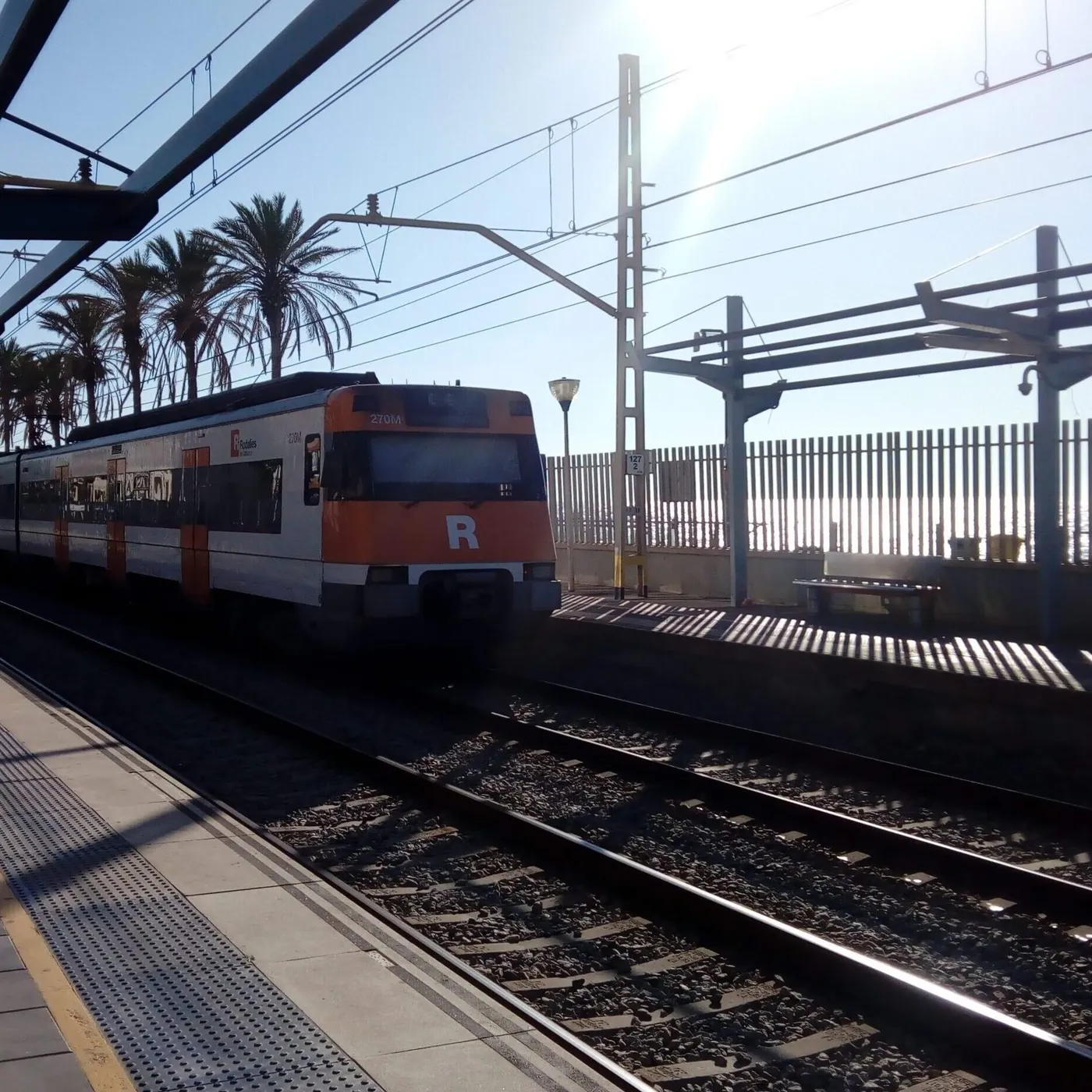Afectacions en el servei de la línia R1 de Rodalies aquest cap de setmana per obres a La Sagrera
