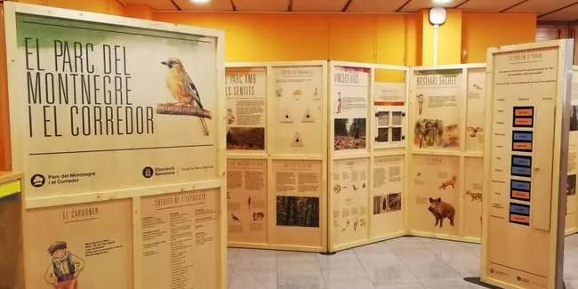 L'exposició itinerant sobre el parc del Montnegre i Corredor arriba a Calella