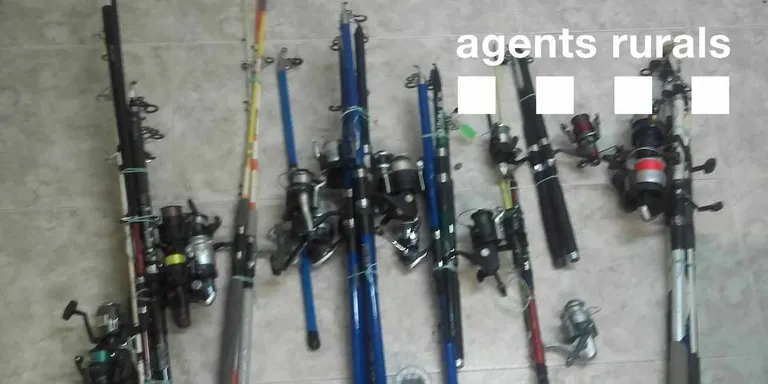 Els Agents Rurals denuncien nou pescadors furtius a l'embassament de Rialb