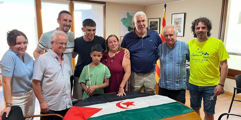 Una família calderina acull un nen sahrauí de 9 anys en el marc del programa ‘Vacances en Pau’