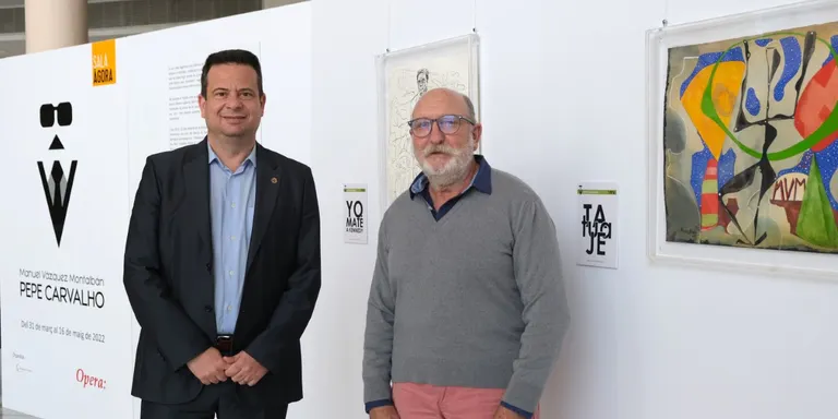 La Sala Àgora de Cambrils acull l'exposició col·lectiva en homenatge a Manuel Vázquez Montalbán