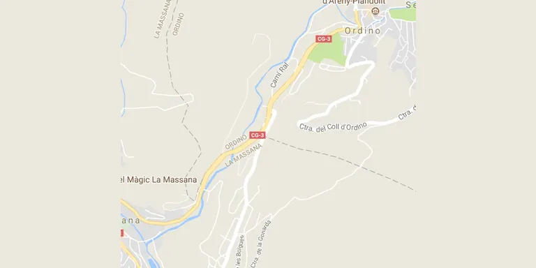 S’elimina el carril d’avançament de la CG3 de la Massana a Ordino per fer la zona més segura