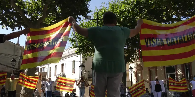 NOU REPORTATGE: La Covid marca una Diada de Catalunya de mínims