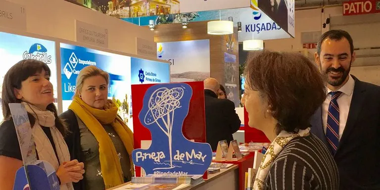 Pineda promociona el turisme familiar al "Salon des Vacances" de Brusel·les