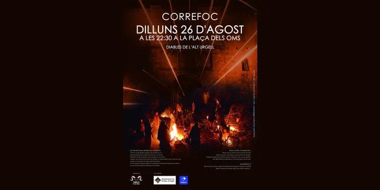 El Correfoc de la Festa Major de la Seu d'Urgell incorporarà una zona especial per a espectadors amb mobilitat reduïda