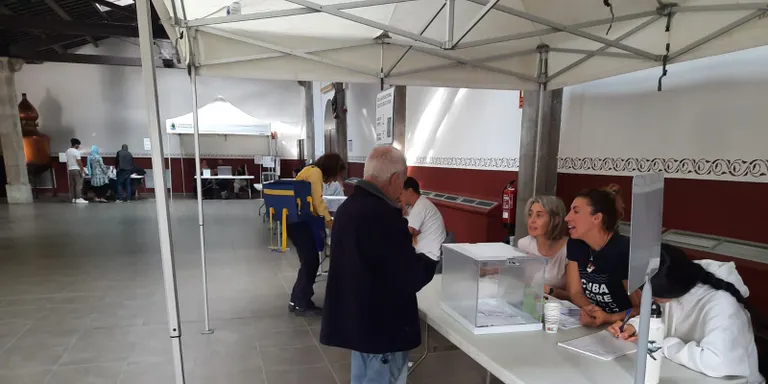La participació a Arenys puja gairebé 5 punts respecte al 2021