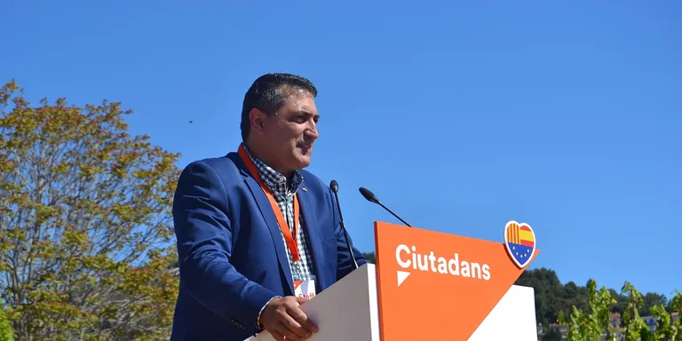 El candidat de C's Xavier Lacruz assegura que "afronten la campanya amb molta energia i il·lusió"