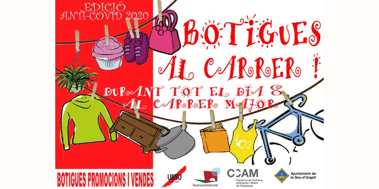 Nova edició a la Seu d'Urgell de l'activitat comercial 'Botigues al carrer'