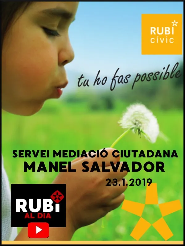 MANEL SALVADOR - Dia Europeu de la Mediació Ciutadana