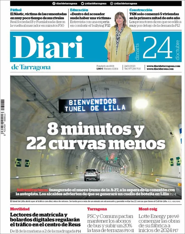 Cop d'ull als diaris d'aquest dimarts 24 d'octubre