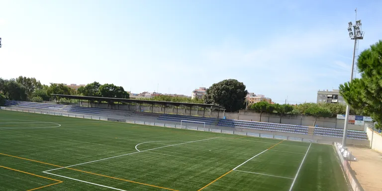 Inauguració de la gespa de Can Xaubet aquest dissabte, amb el Barça i l'Espanyol de prebenjamí i infantil