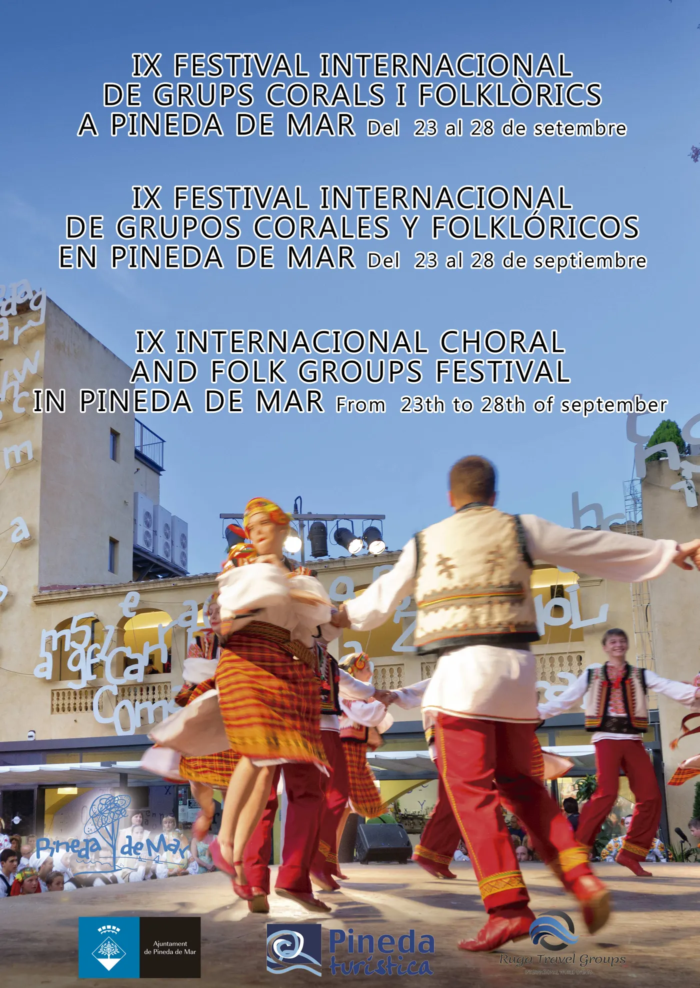 IX Festival Internacional de Grups Corals i Folklòrics a Pineda