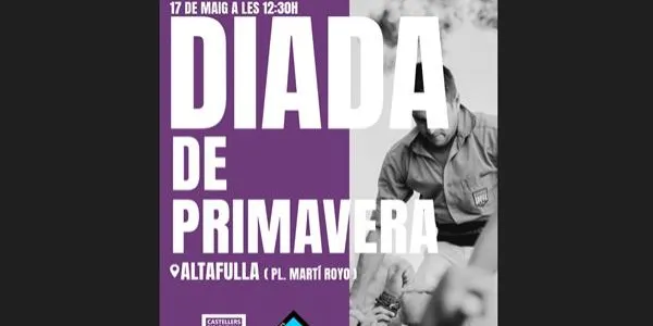Els Castellers d’Altafulla recuperen la Diada de Primavera a la plaça Martí Royo, aquest diumenge
