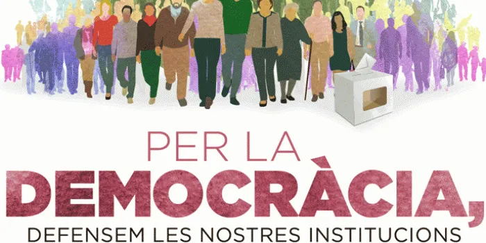 60 persones ja s’han inscrit per anar a la manifestació per 'La democràcia' convocada per diumenge