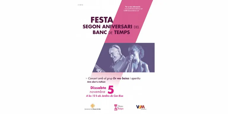 El Banc de Temps celebra el segon aniversari