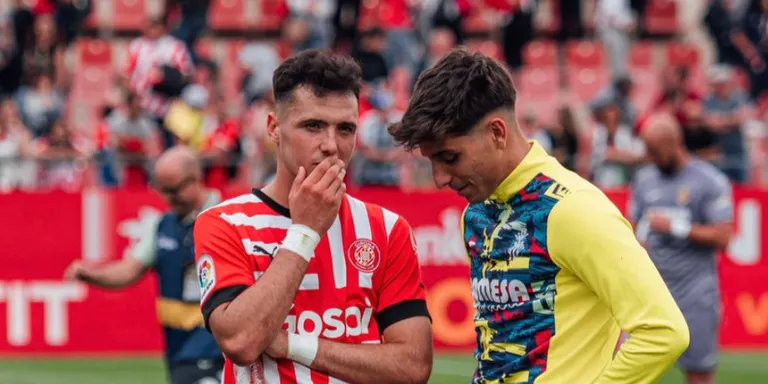 El Girona FC deixa escapar punts a casa amb la visita del Vila-Real (1-2)