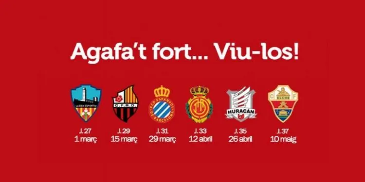 El Nàstic ofereix nous preus per als no socis per als últims sis partits de lliga