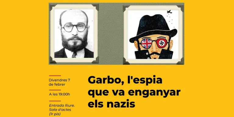 L'espia Garbo, protagonista de la xerrada d'aquest divendres a l'Ateneu Arenyenc