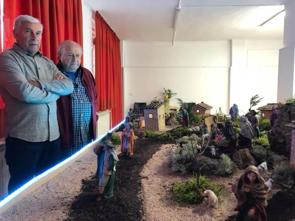 Inauguració del pessebre del Casal d'Avis de Poblenou