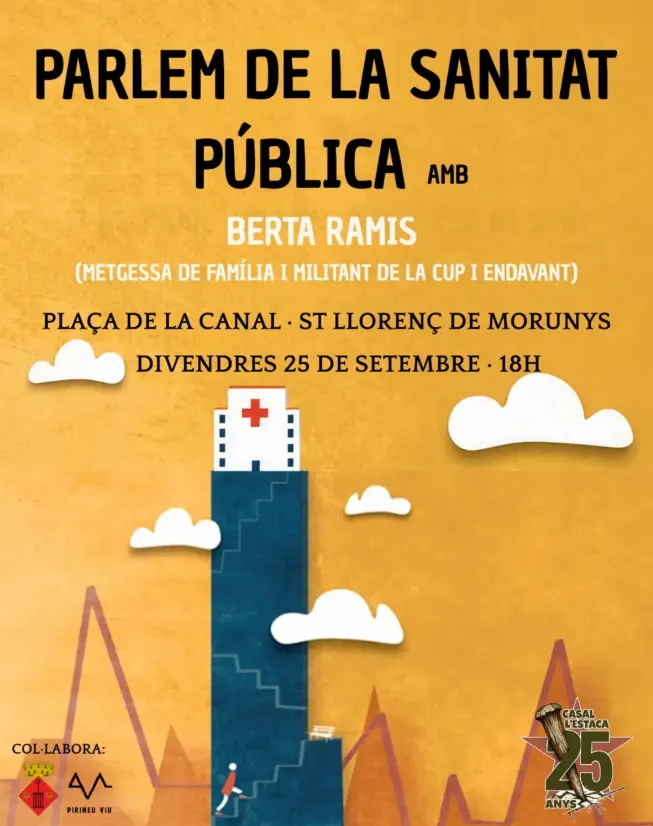 El Casal l’Estaca de la Vall de Lord organitza una xerrada sobre la sanitat pública