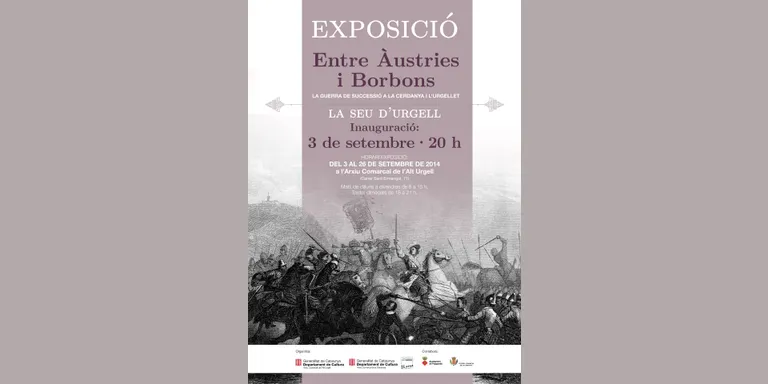 Inauguració a la Seu de l'exposició 'Entre Àustries i Borbons'