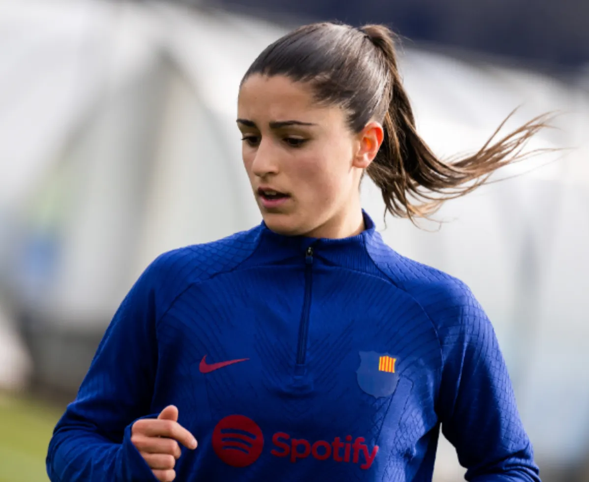 Jana Fernández torna a entrenar-se amb el Barça
