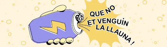 Campanya a Pineda per advertir als joves del consum de begudes energètiques