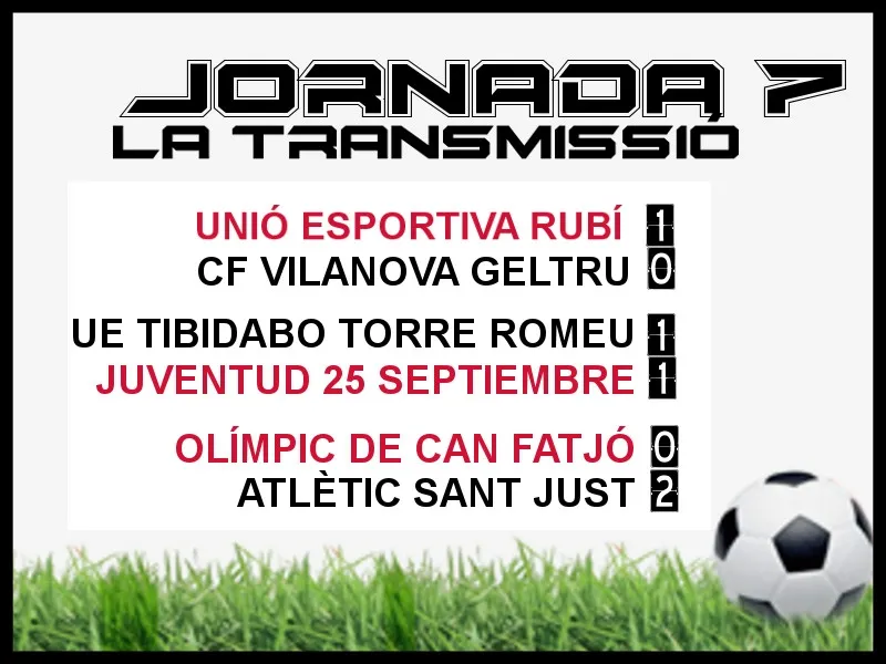 A PEU DE CAMP - JORNADA 7 diumenge