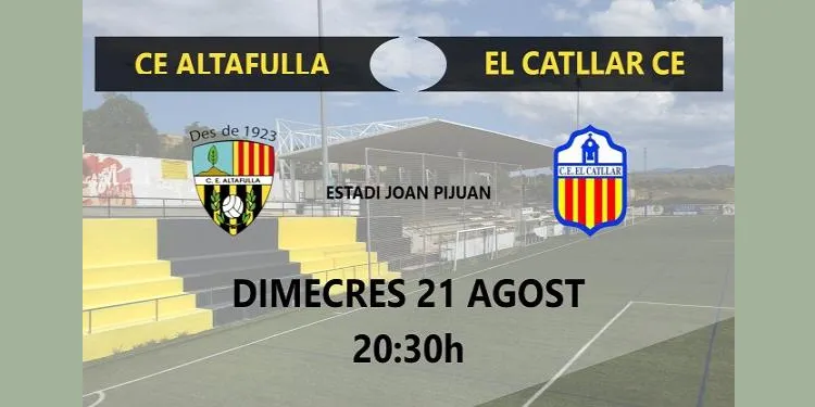 Test d’altura per al CE Altafulla amb el derbi contra el CE El Catllar