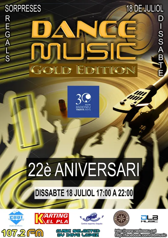 'Dance Music' celebra el 22è aniversari amb un especial