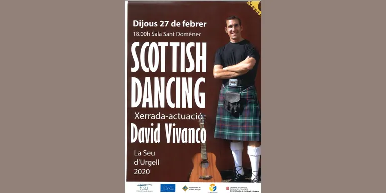 Sessió de danses d'Escòcia a la Seu d'Urgell, amb David Vivanco