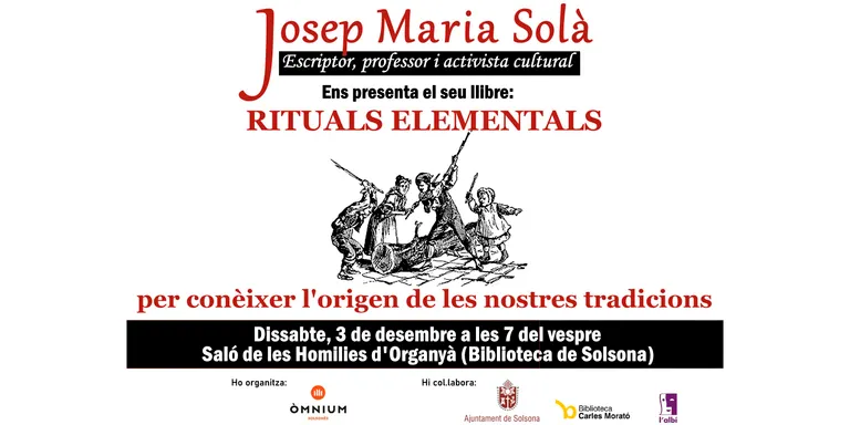 Òmnium Solsonès convida a descobrir l'origen de les festes i tradicions catalanes