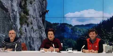 La Diputación apuesta por convertir Gipuzkoa en un referente de la escalada